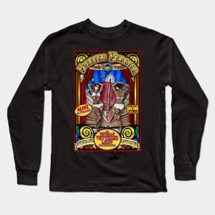 Tattooed Lady Sideshow Poster 2 Long Sleeve T-Shirt